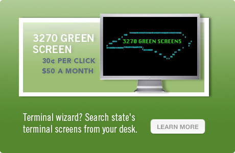 3270 Green Screen