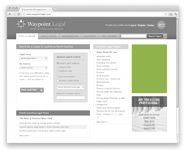 Waypoint Legal Homepage Banner Ad
