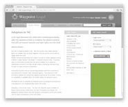 Waypoint Legal Homepage Banner Ad